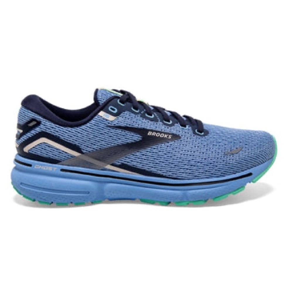 Brooks Women's ghost 15 Vista Blue/Peacoat/Linen  size 8 Athletic Shoes